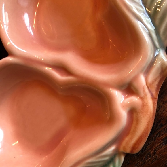 Vintage Belmar of California peach condiment set - Picture 5 of 9